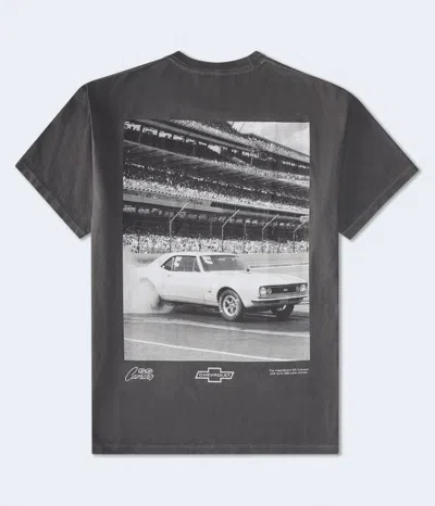 Aéropostale Chevy Camaro Ss Relaxed Graphic Tee In Purple