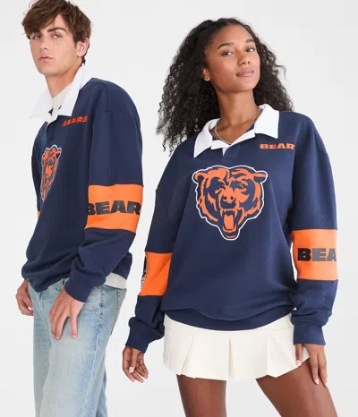 Aéropostale Chicago Bears Rugby Sweatshirt In Blue