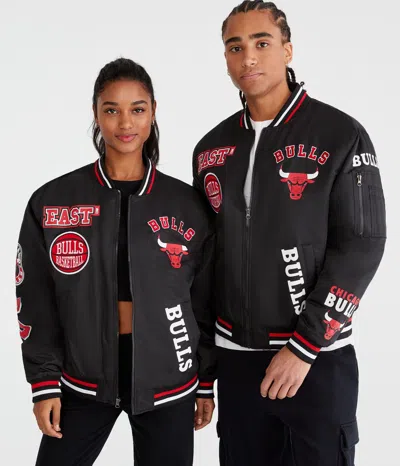 Aéropostale Chicago Bulls Basketball Bomber Jacket In Multi