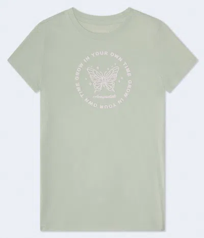 Aéropostale Circle Butterfly Graphic Tee In Multi