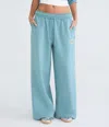 Aéropostale Cloud Soft Butterfly Barbed Wire High-rise Wide Leg Sweatpants In Multi