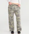 Aéropostale Cloud Soft Camo High-rise Straight Leg Sweatpants In Multi