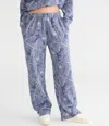 Aéropostale Cloud Soft Forest Camo High-rise Straight Leg Sweatpants In Gray