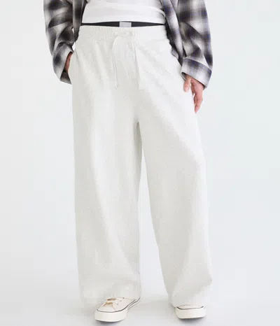 Aéropostale Cloud Soft Super Baggy Sweatpants In White