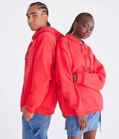 Aéropostale Cloud Soft Washed Pullover Hoodie In Pink