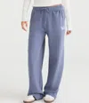 Aéropostale Cloud Soft Winged Heart High-rise Straight Leg Sweatpants In Blue