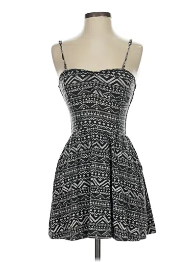 Pre-owned Aéropostale Cocktail Dress In Gray