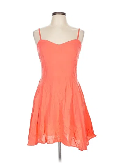 Pre-owned Aéropostale Cocktail Dress In Orange