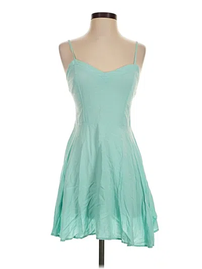 Pre-owned Aéropostale Cocktail Dress In Teal