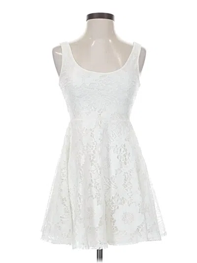 Pre-owned Aéropostale Cocktail Dress In White