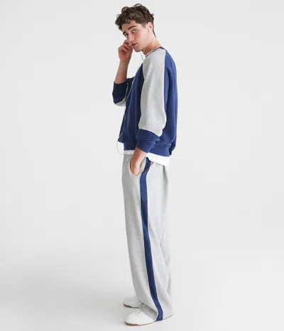Aéropostale Colorblocked Stripe Straight Leg Sweatpants In Nude