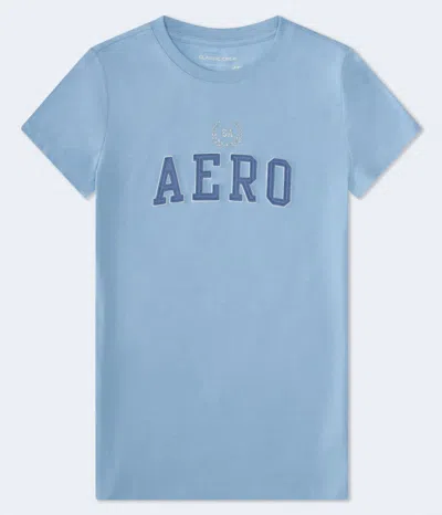 Aéropostale Crest Appliqué Graphic Tee In Multi