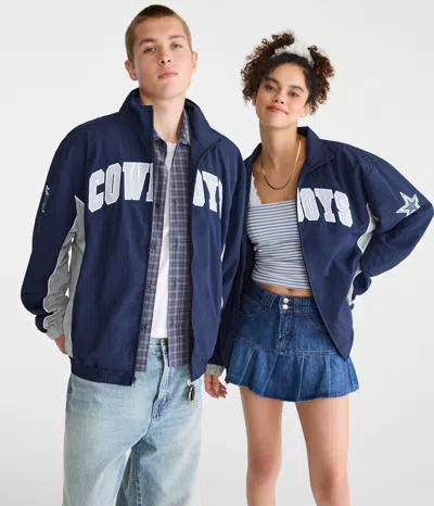 Aéropostale Dallas Cowboys Full-zip Track Jacket In Blue