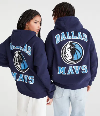 Aéropostale Dallas Mavericks Pullover Hoodie In Blue