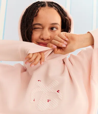 Aéropostale Demetra For Cherry Patch Pullover Hoodie In Gold