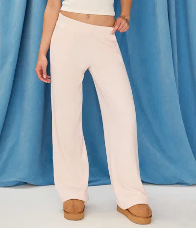 Aéropostale Demetra For Striped Sleep Pants In White