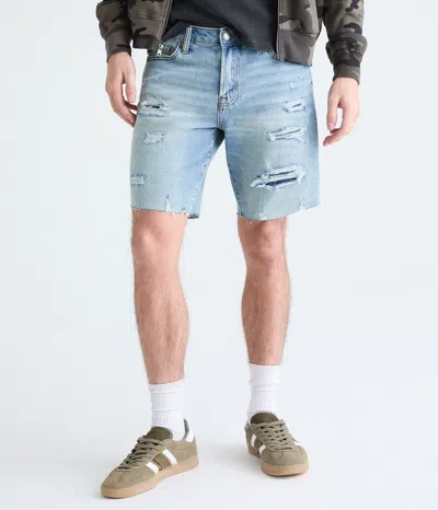 Aéropostale Denim Shorts 9" In Blue