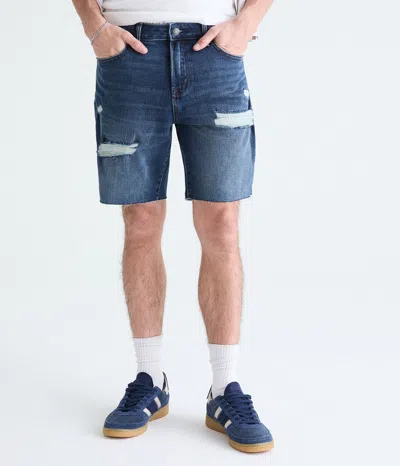Aéropostale Denim Shorts 9" In Blue
