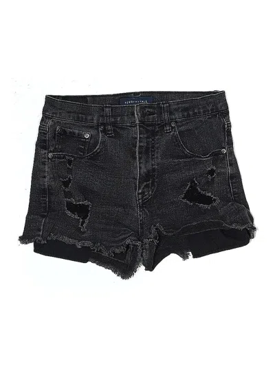 Pre-owned Aéropostale Denim Shorts In Black