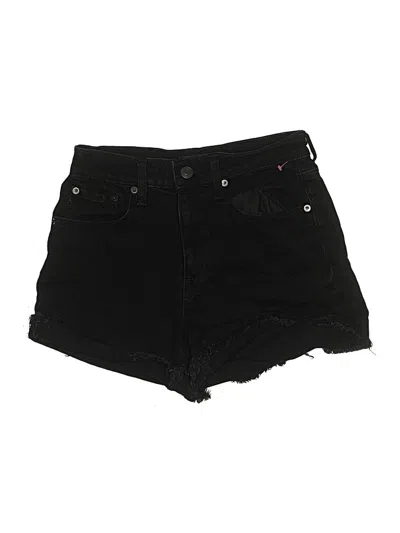 Pre-owned Aéropostale Denim Shorts In Black