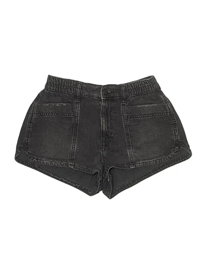Pre-owned Aéropostale Denim Shorts In Black
