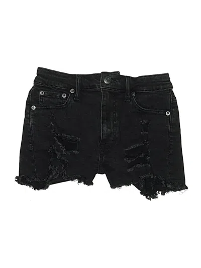 Pre-owned Aéropostale Denim Shorts In Black