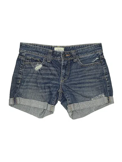 Pre-owned Aéropostale Denim Shorts In Blue