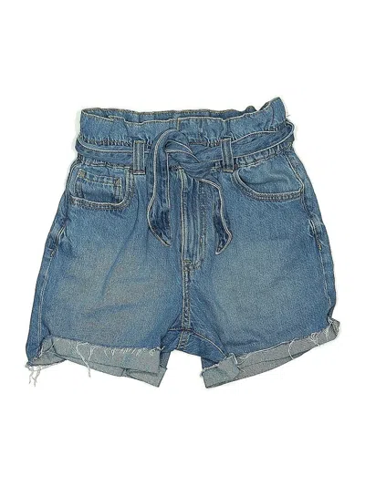 Pre-owned Aéropostale Denim Shorts In Blue