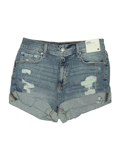 Pre-owned Aéropostale Denim Shorts In Blue