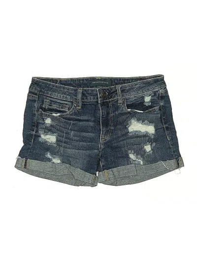 Pre-owned Aéropostale Denim Shorts In Blue