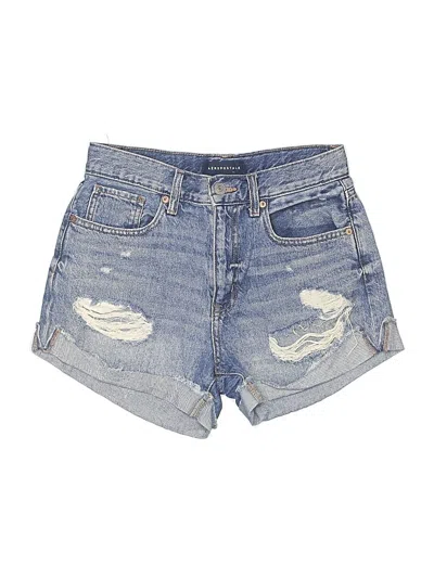 Pre-owned Aéropostale Denim Shorts In Blue