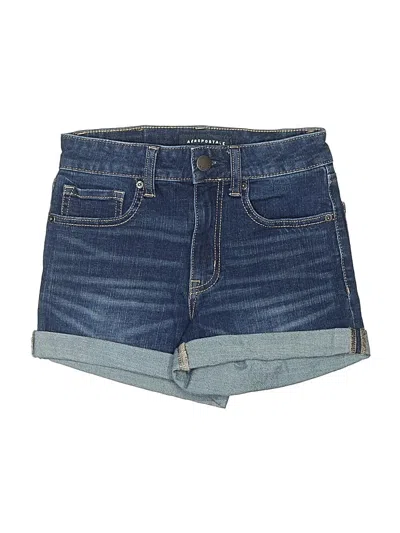 Pre-owned Aéropostale Denim Shorts In Blue