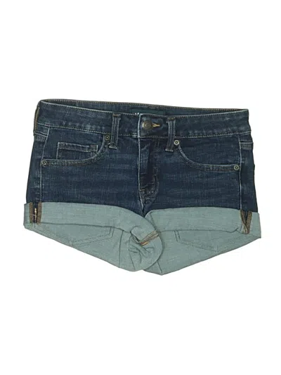 Pre-owned Aéropostale Denim Shorts In Blue