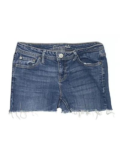 Pre-owned Aéropostale Denim Shorts In Blue