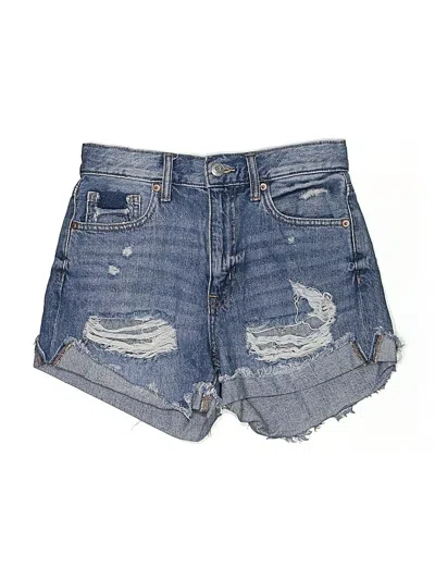 Pre-owned Aéropostale Denim Shorts In Blue