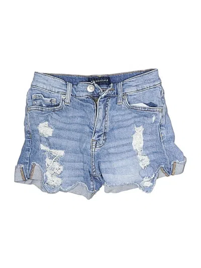 Pre-owned Aéropostale Denim Shorts In Blue