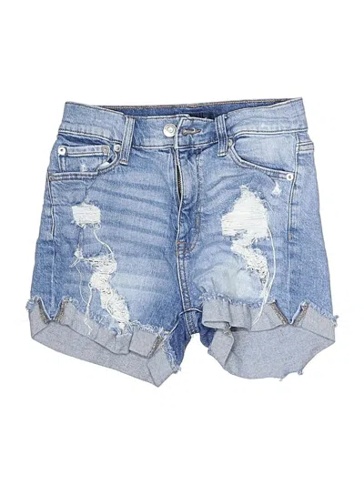 Pre-owned Aéropostale Denim Shorts In Blue