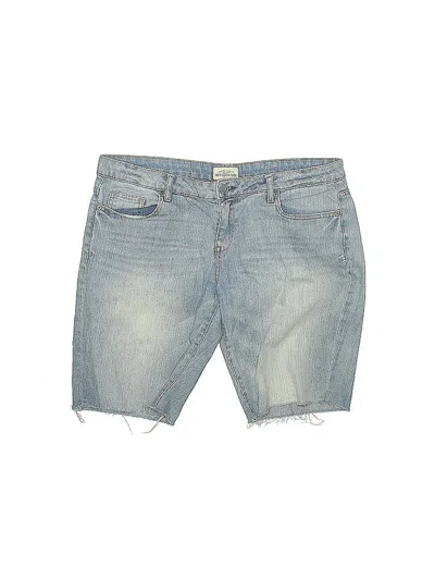 Pre-owned Aéropostale Denim Shorts In Blue