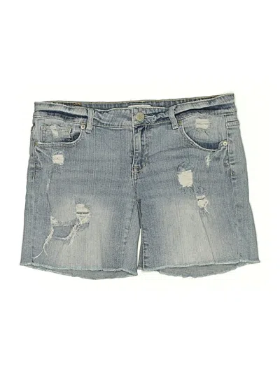 Pre-owned Aéropostale Denim Shorts In Blue