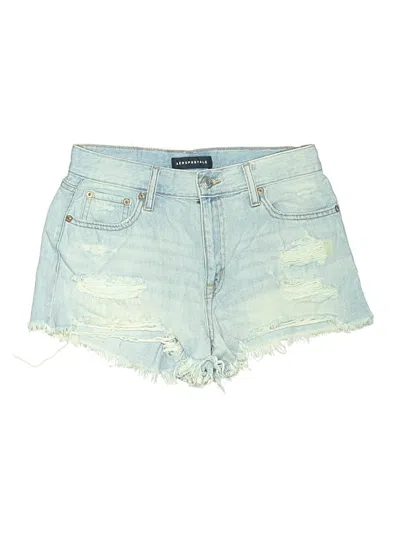 Pre-owned Aéropostale Denim Shorts In Blue