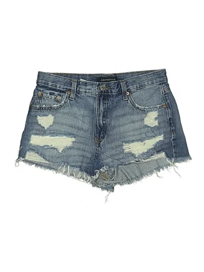 Pre-owned Aéropostale Denim Shorts In Blue