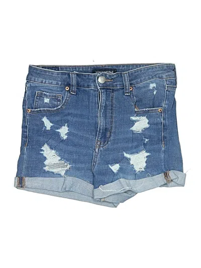 Pre-owned Aéropostale Denim Shorts In Blue