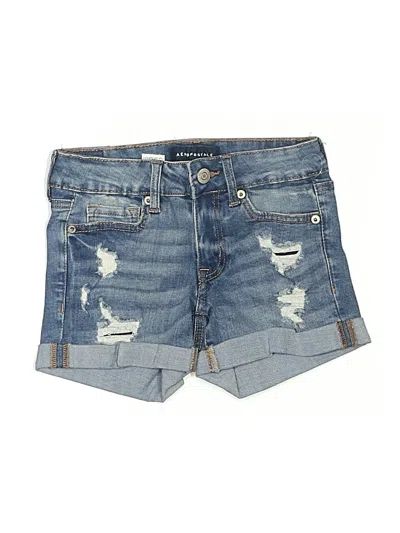 Pre-owned Aéropostale Denim Shorts In Blue
