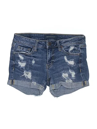 Pre-owned Aéropostale Denim Shorts In Blue