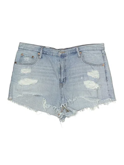 Pre-owned Aéropostale Denim Shorts In Blue