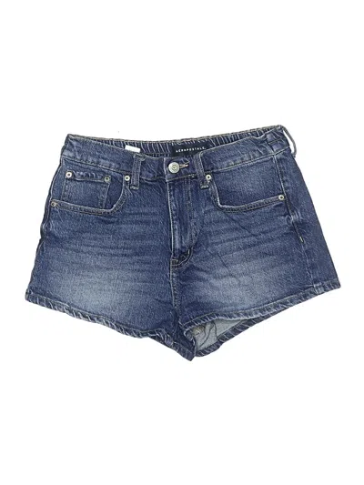 Pre-owned Aéropostale Denim Shorts In Blue