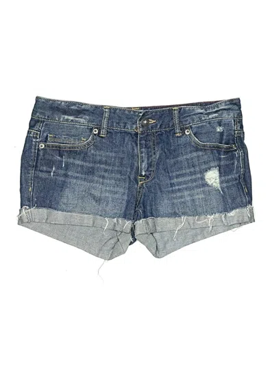 Pre-owned Aéropostale Denim Shorts In Blue