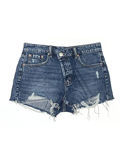 Pre-owned Aéropostale Denim Shorts In Blue