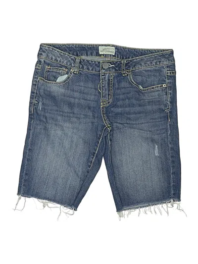 Pre-owned Aéropostale Denim Shorts In Blue