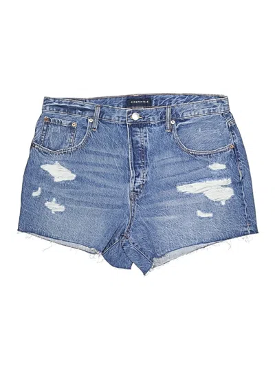 Pre-owned Aéropostale Denim Shorts In Blue